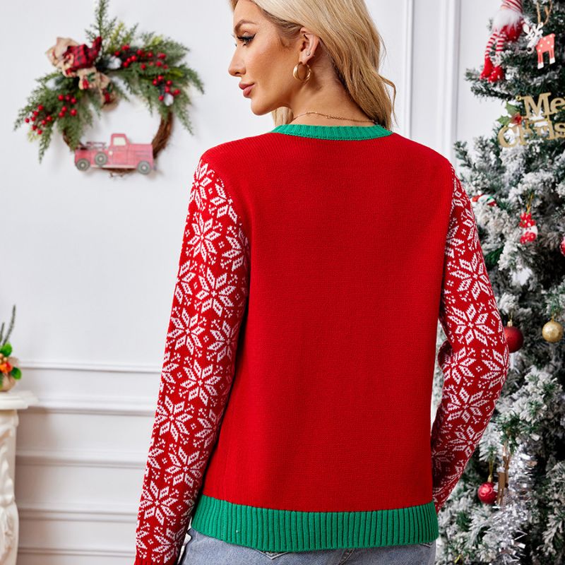 Christmas Jumper - Jolly Christmas Buttoned
