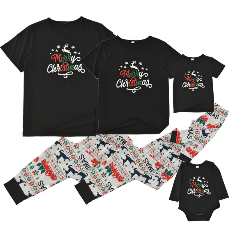 Christmas Pyjama Set - Merry T-Shirt