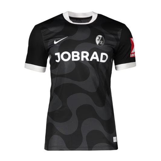 SC Freiburg 2025/26 Away Jersey – Kids Fan Version