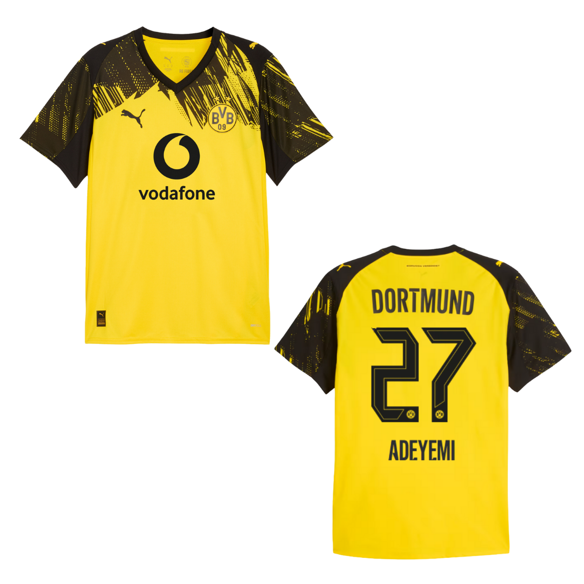 BVB BORUSSIA DORTMUND 2025/26 Damen-Heimtrikot – ADEYEMI 27
