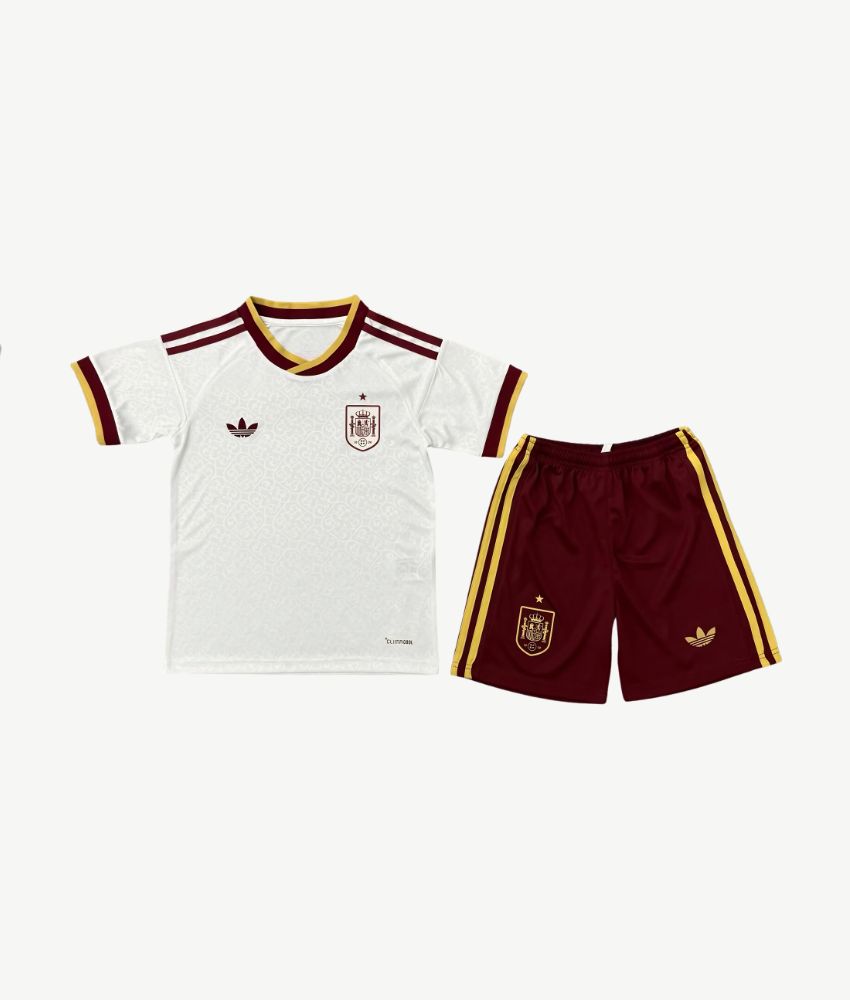 Spain 2026 World Cup Away Kit – Kids