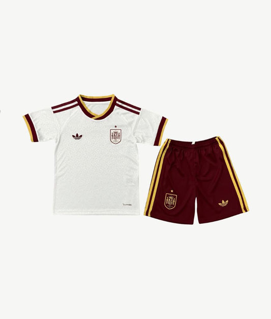 Spain 2026 World Cup Away Kit – Kids