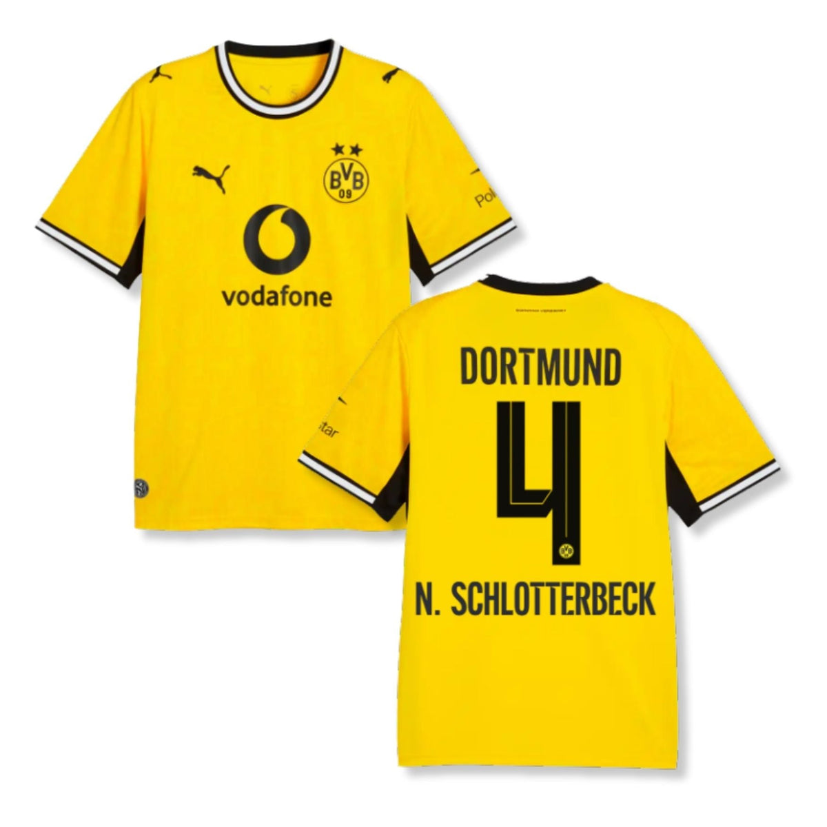 BVB BORUSSIA DORTMUND 2026/27 Heimtrikot für Herren – N. SCHLOTTERBECK 4