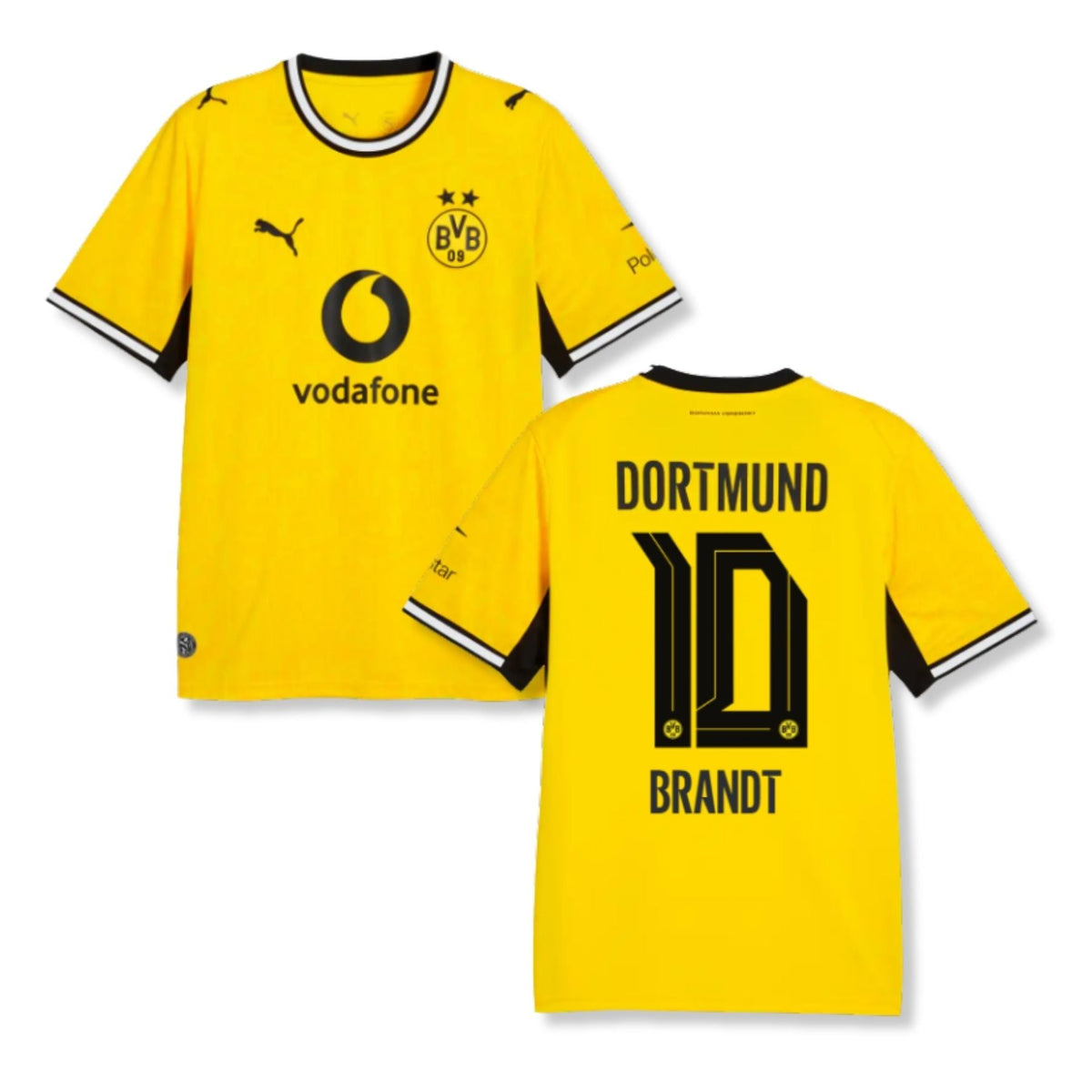 BVB BORUSSIA DORTMUND 2026/27 Heimtrikot für Herren – BRANDT 10