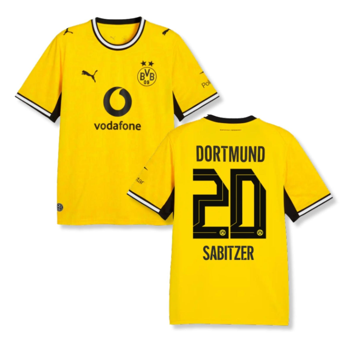 BVB BORUSSIA DORTMUND 2026/27 Heimtrikot für Kinder – SABITZER 20