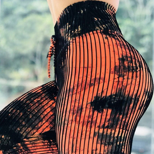 Printed High-Waist Leggings – Stretchy & Stylish Workout Wear