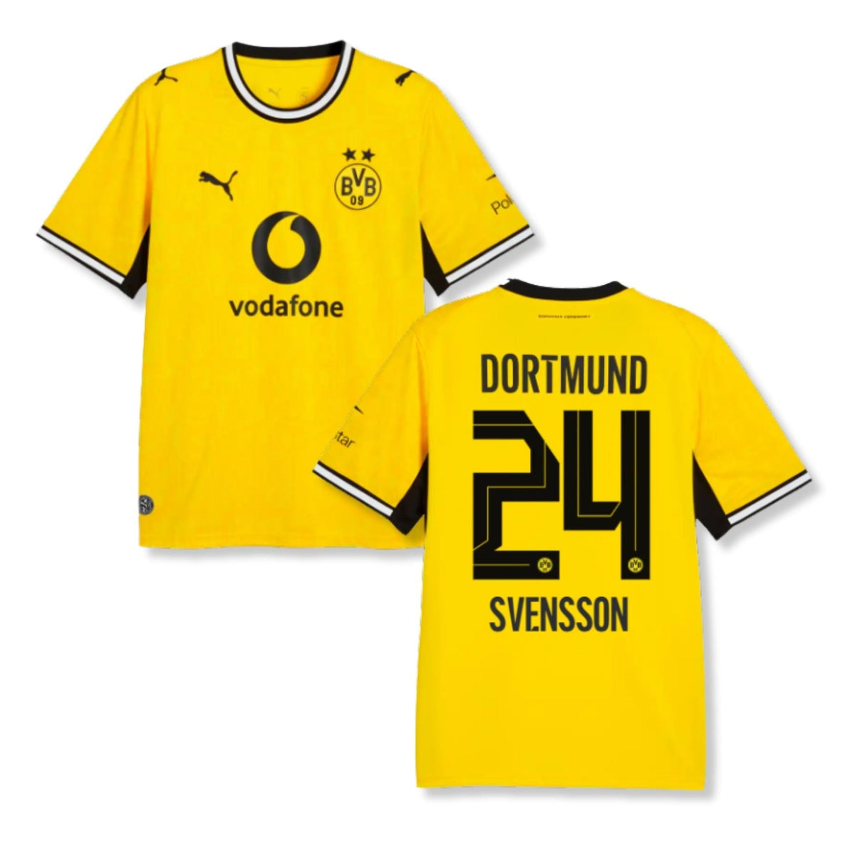 BVB BORUSSIA DORTMUND 2026/27 Heimtrikot für Kinder – SVENSSON 24