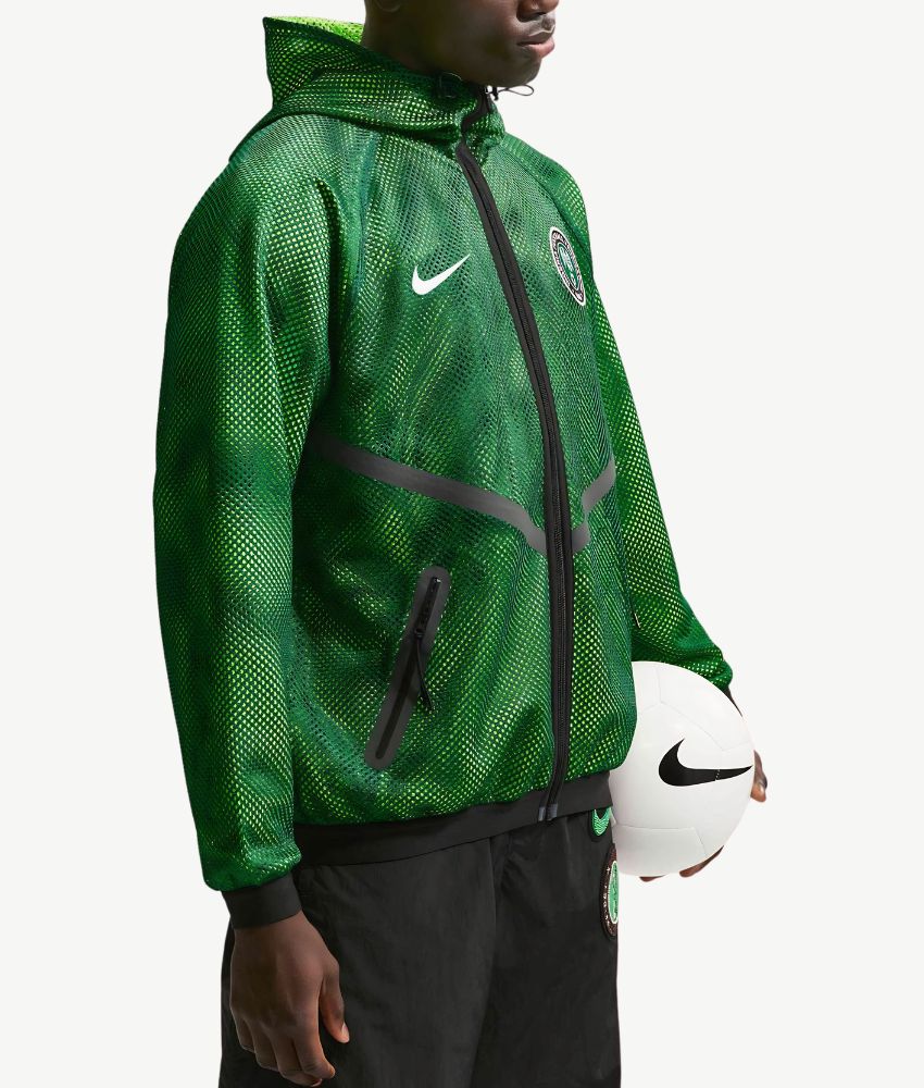Nigeria 2026 Mesh Anthem Jacket
