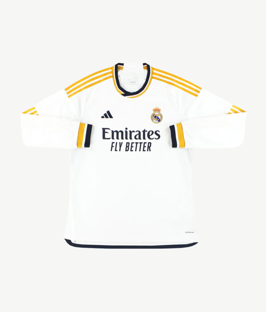 Real Madrid 2023/24 Home Kit Long Sleeve
