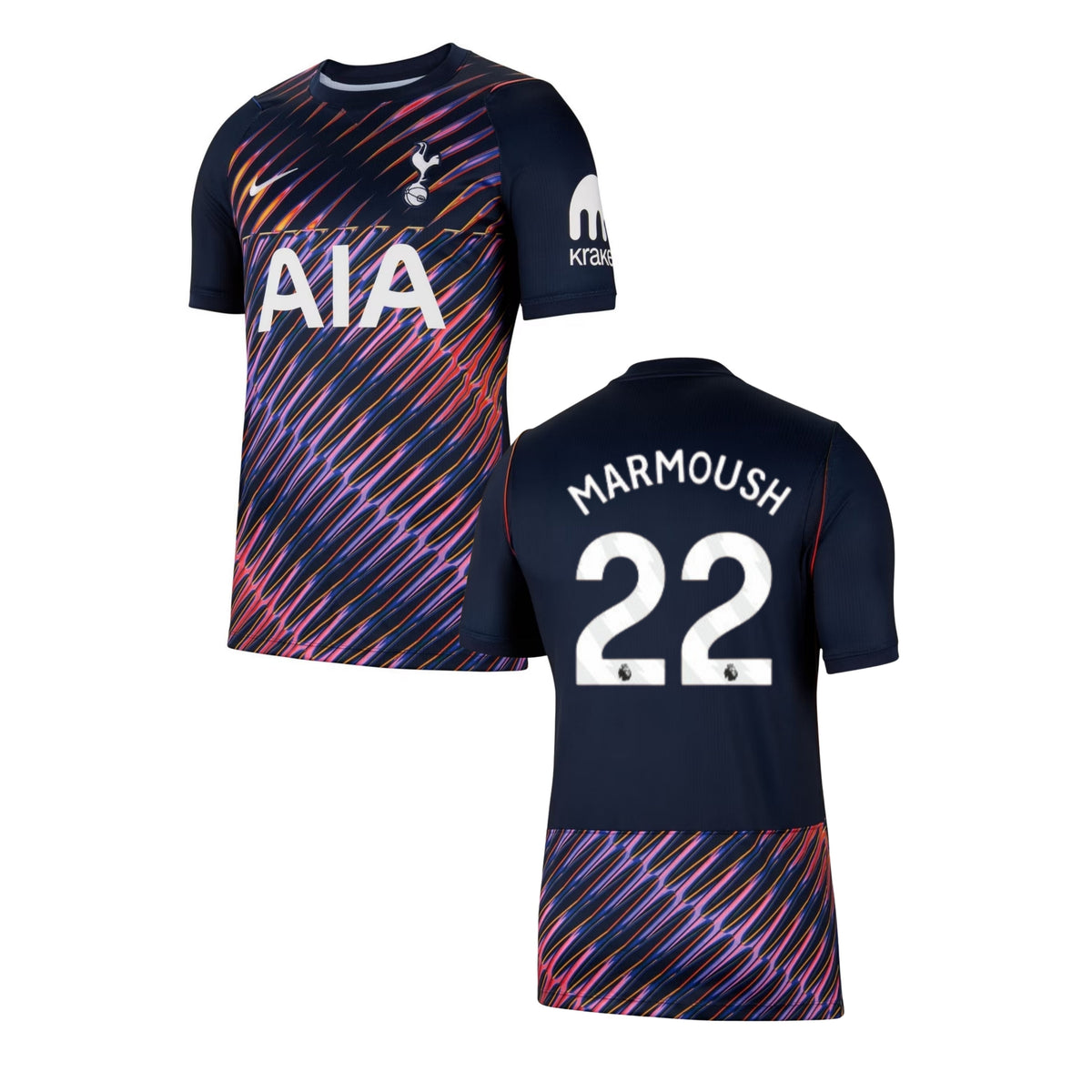 THFC TOTTENHAM HOTSPURS 2026/27 Herren-Auswärtstrikot – MARMOUSH 22