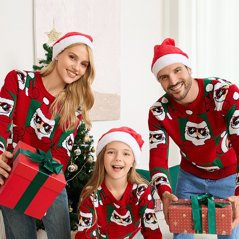 Matching Family Christmas Jumper - Santa