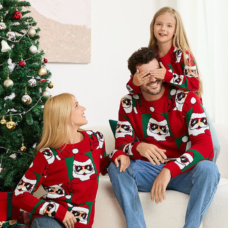 Matching Family Christmas Jumper - Santa