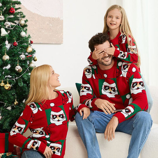 Matching Family Christmas Jumper - Santa