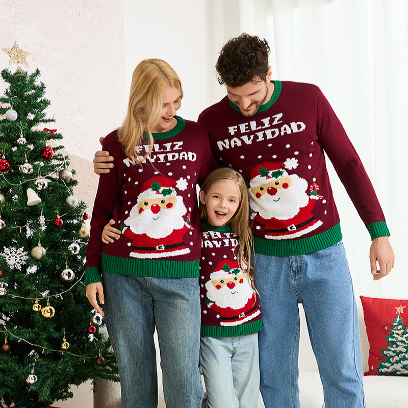 Matching Family Christmas Jumper - Feliz Navidad Santa