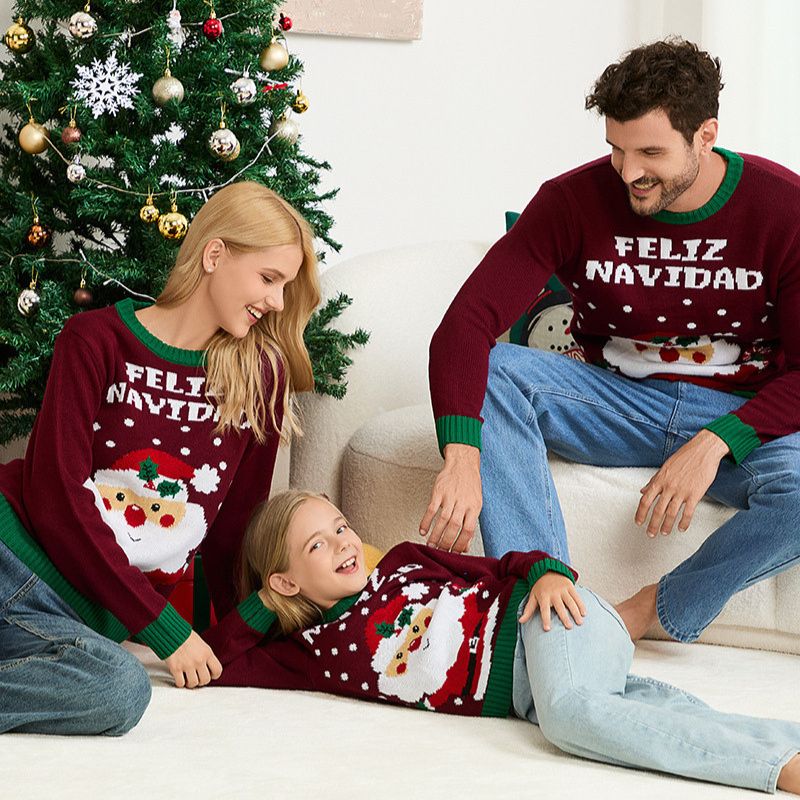 Matching Family Christmas Jumper - Feliz Navidad Santa