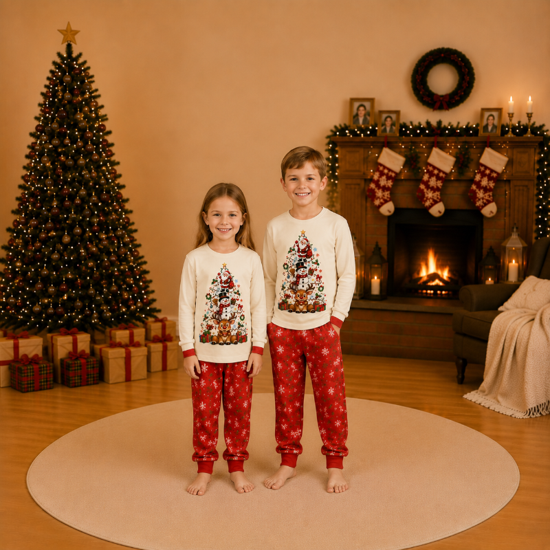 Matching Family Christmas Pyjamas - Wonderland