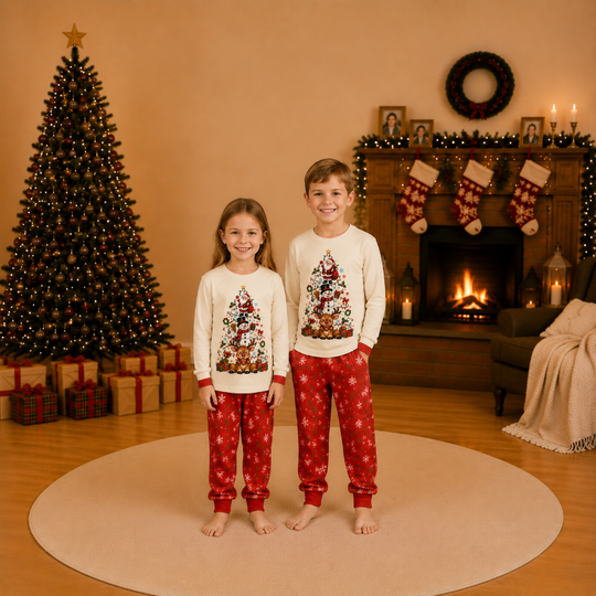 Matching Family Christmas Pyjamas - Wonderland