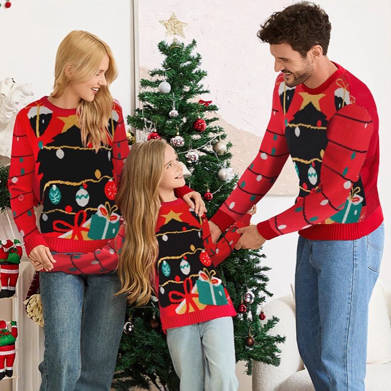 Christmas Jumper - Holiday String Lights Graphic