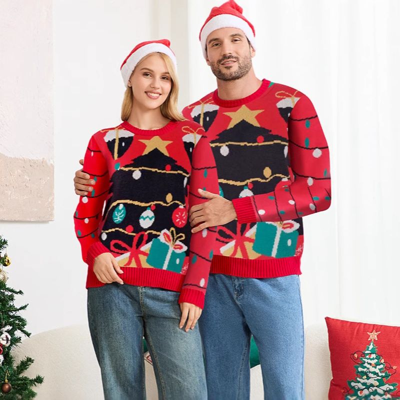 Christmas Jumper - Holiday String Lights Graphic