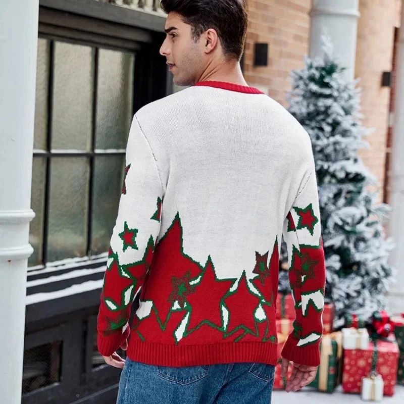 Men's Christmas Jumper - Wonderful Holiday Season