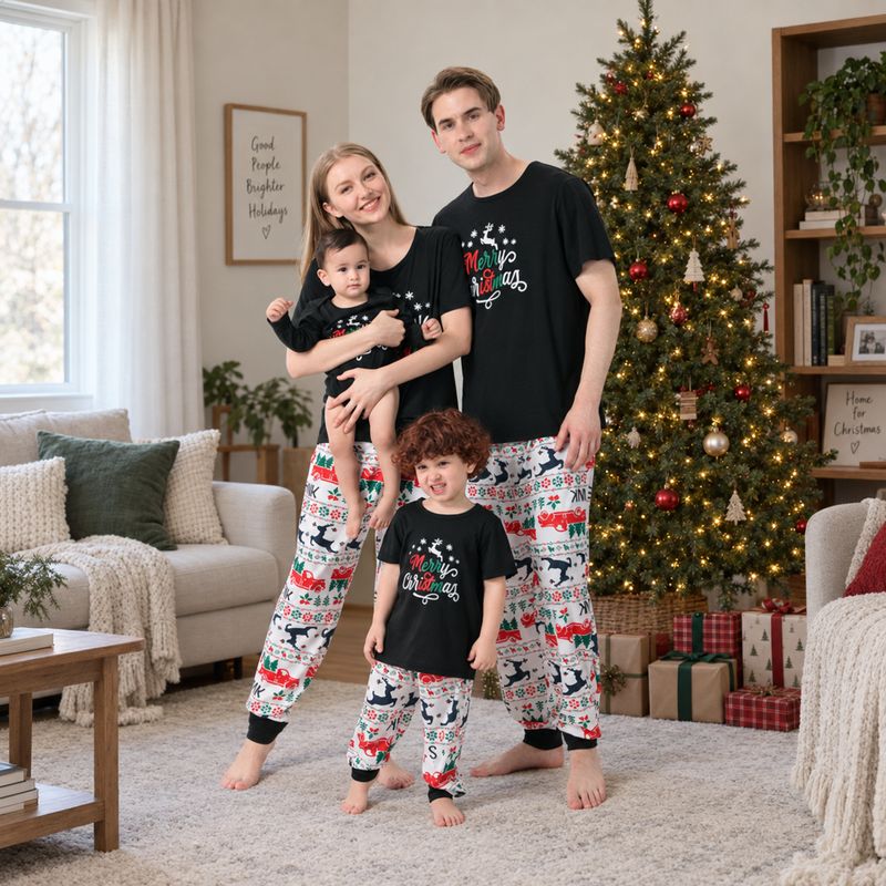 Christmas Pyjama Set - Merry T-Shirt