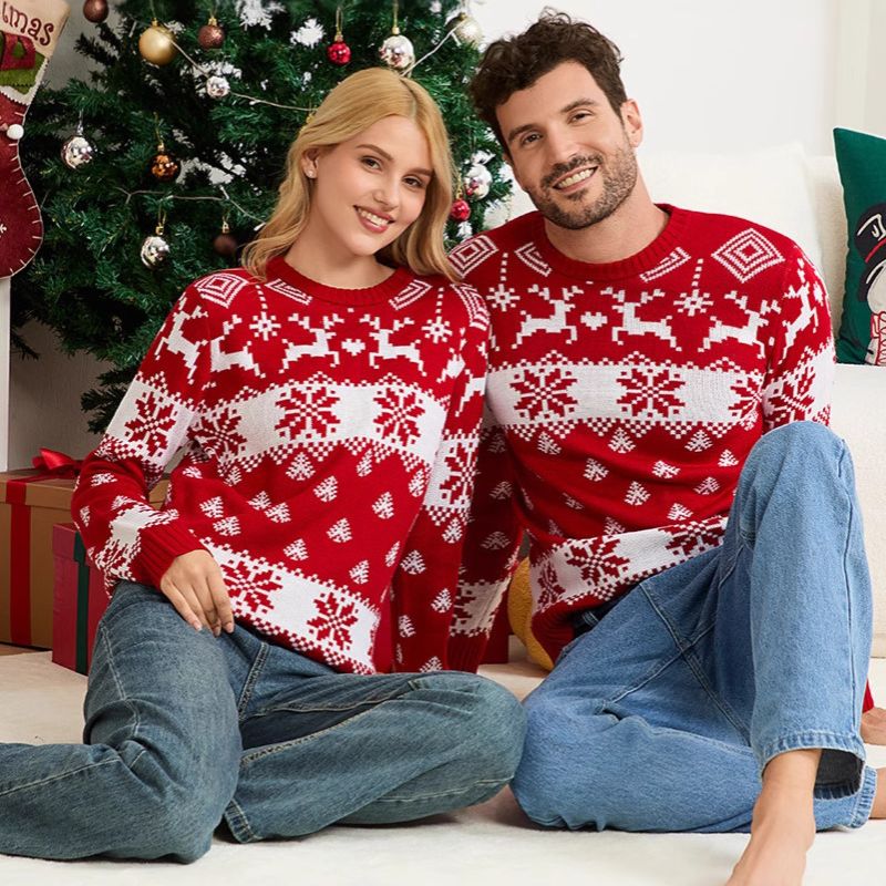 Christmas Jumper - Nordic Snowflake Pattern