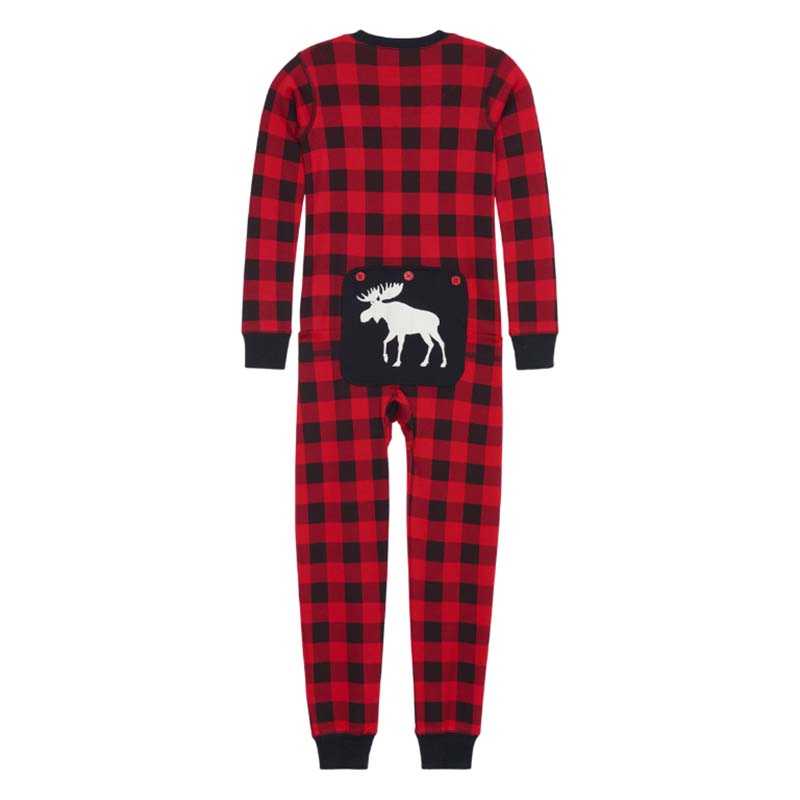 Matching Family Christmas Pyjamas - Plaid Moose