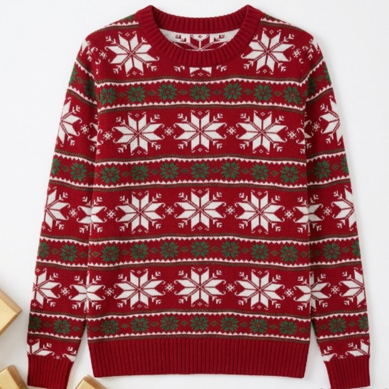Women's Christmas Jumper - Fair Isle