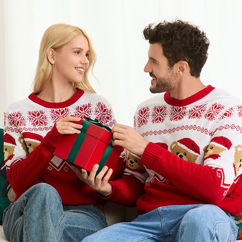 Matching Family Christmas Jumper - Teddy Bear Fair Isle