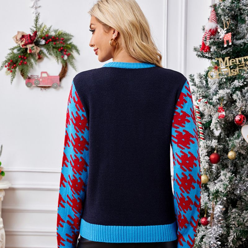 Women's Christmas Jumper - Holiday Spirits Crew Neck