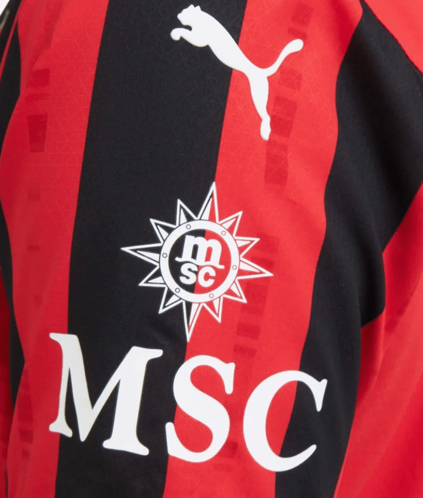 AC Milan 2024/25 Home Jersey – Fan Version