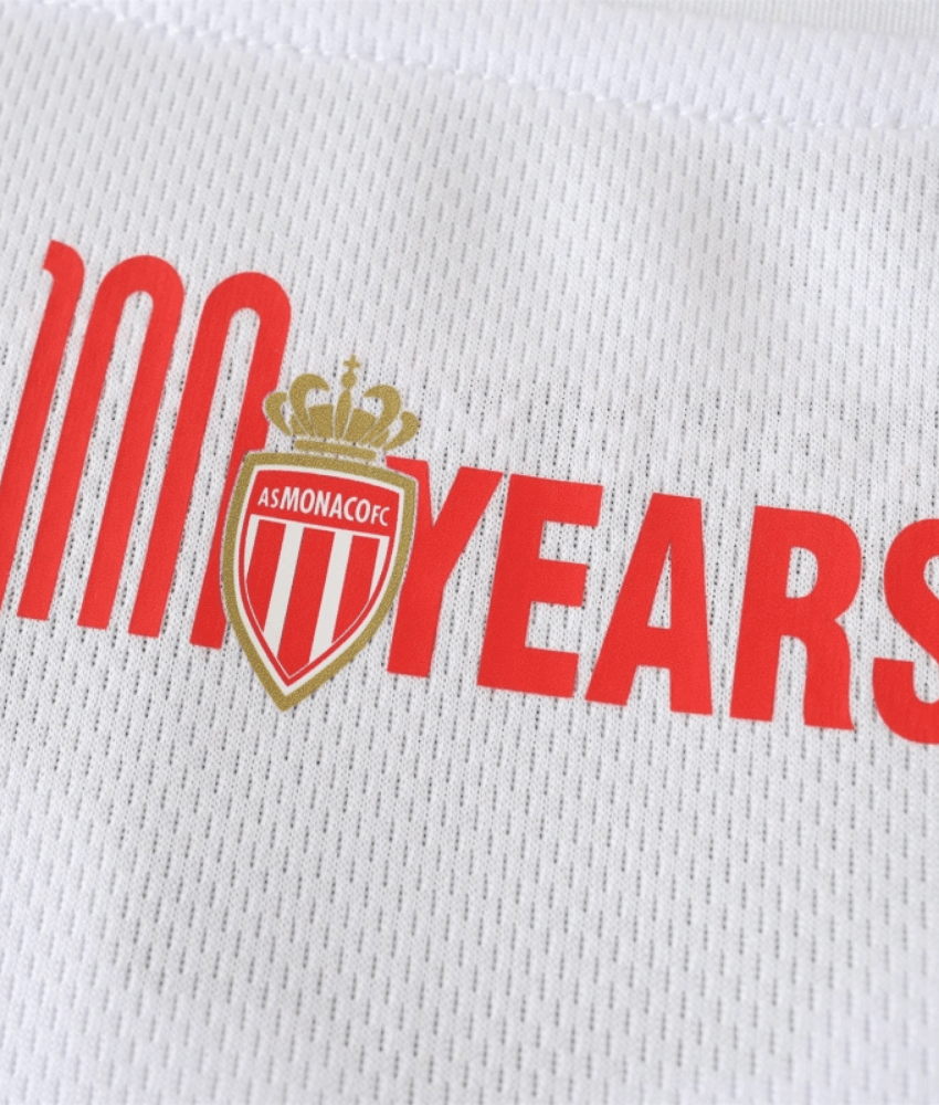 AS Monaco 2025/26 Home Jersey – Fan Version