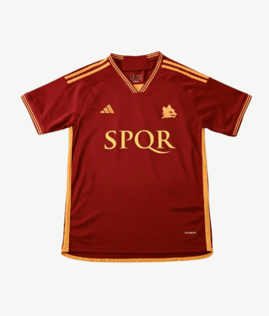 AS Roma 2023/24 Home Jersey – Fan Version