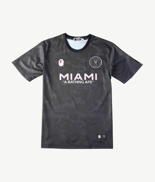 Inter Miami 2023/24 Black Camo Jersey – Fan Version