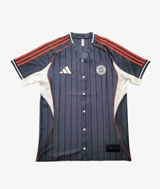 Bayern Munich 2025/26 Retro Baseball Jersey