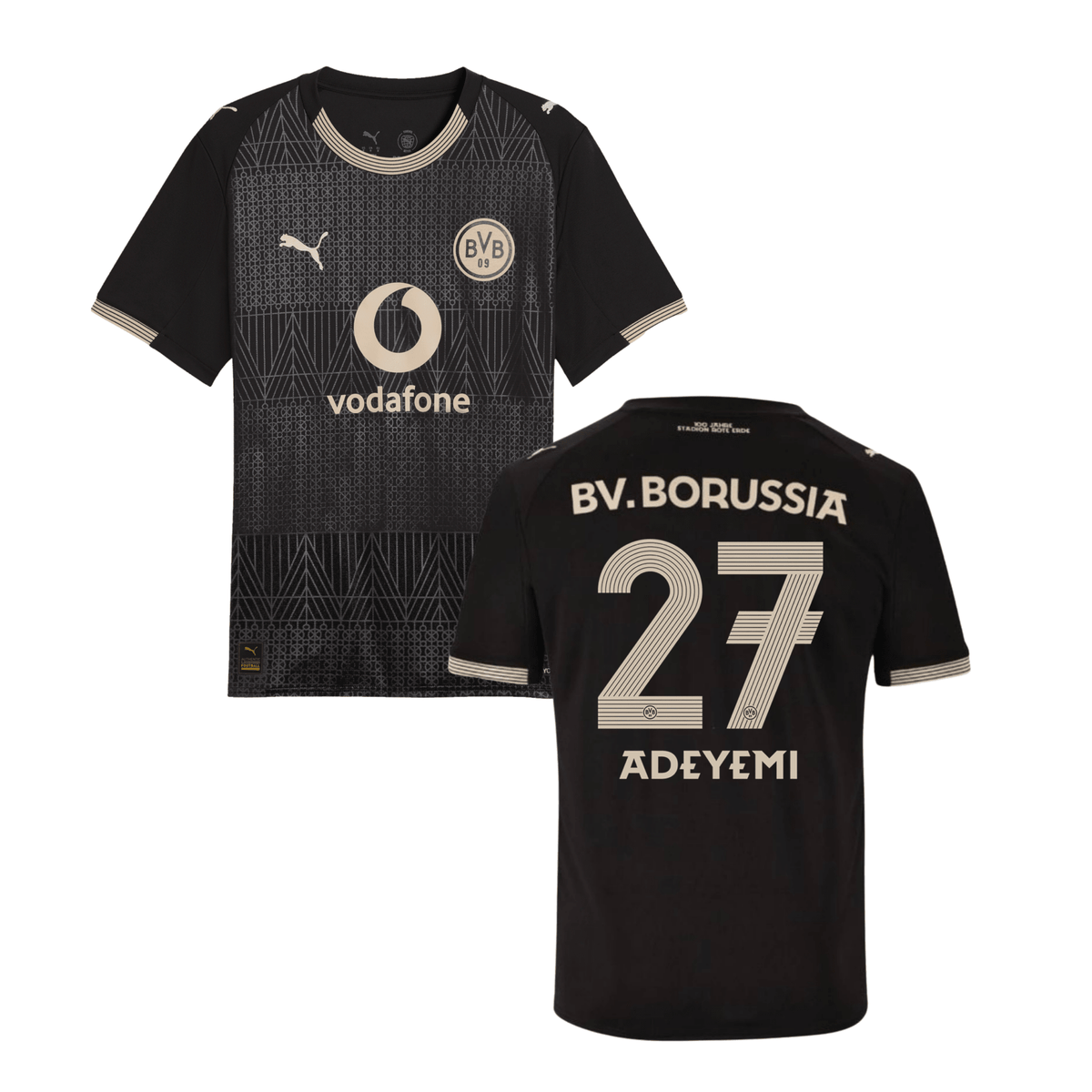 BVB BORUSSIA DORTMUND Special Edition Jersey Men's 25 / 26 2025/26 Men's Football Jersey – ADEYEMI 27