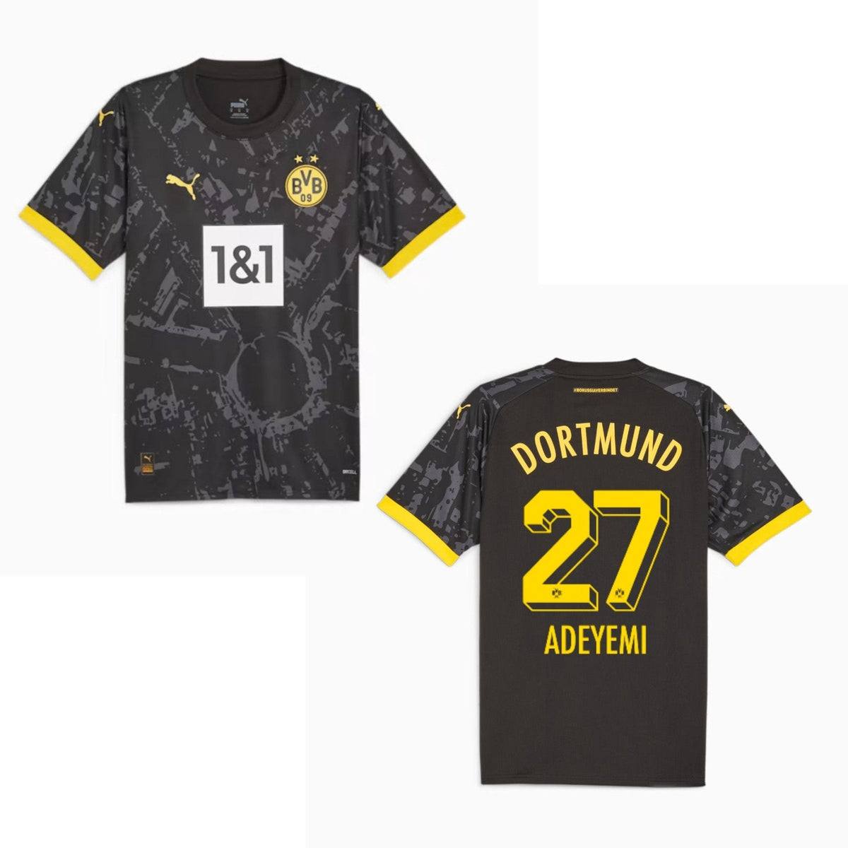 BVB BORUSSIA DORTMUND 2023/24 Auswärtstrikot für Herren – ADEYEMI 27