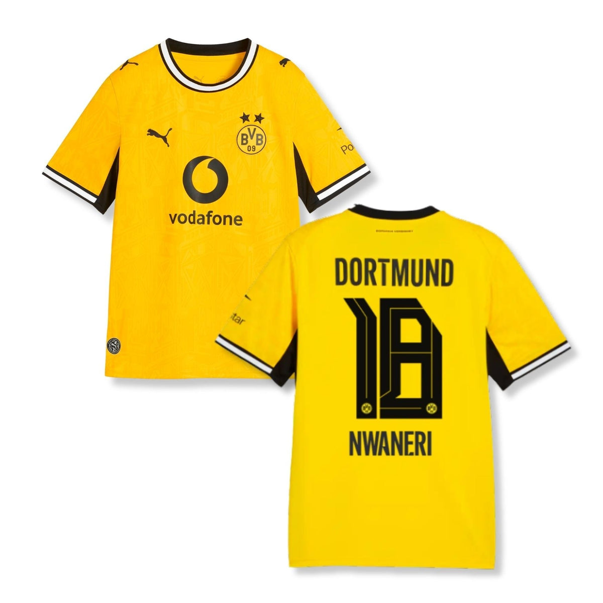 BVB BORUSSIA DORTMUND 2026/27 Damen-Heimtrikot – NWANERI 18