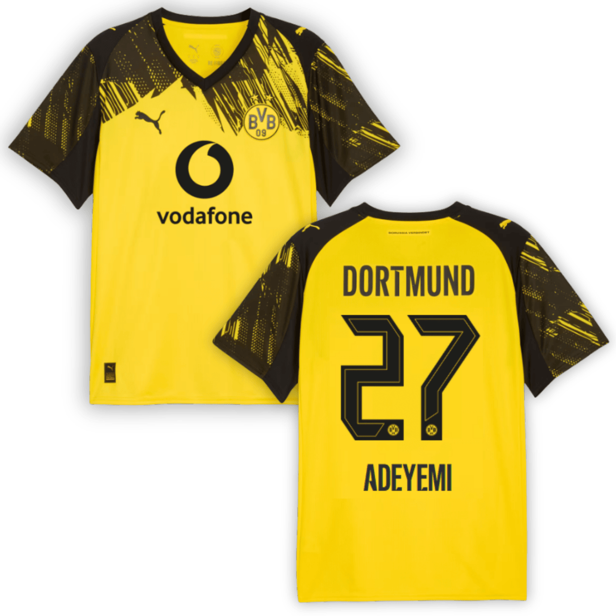 BVB BORUSSIA DORTMUND 2025/26 Herren-Heimtrikot – ADEYEMI 27