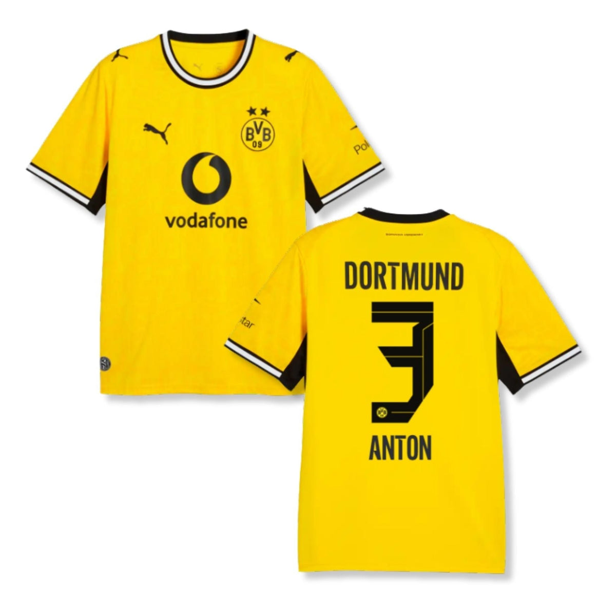 BVB BORUSSIA DORTMUND 2026/27 Heimtrikot für Kinder – ANTON 3