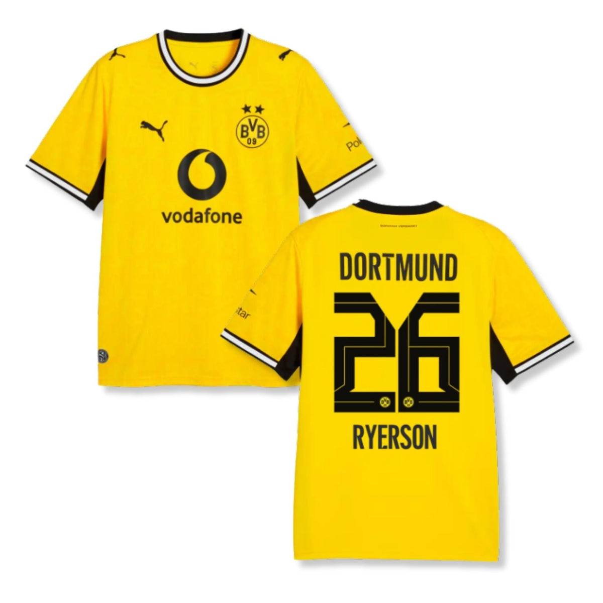 BVB BORUSSIA DORTMUND 2026/27 Heimtrikot für Kinder – RYERSON 26