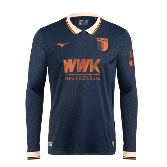 FC Augsburg 2025/26 Fuggerstadt Long Sleeve Jersey – Men's Fan Version