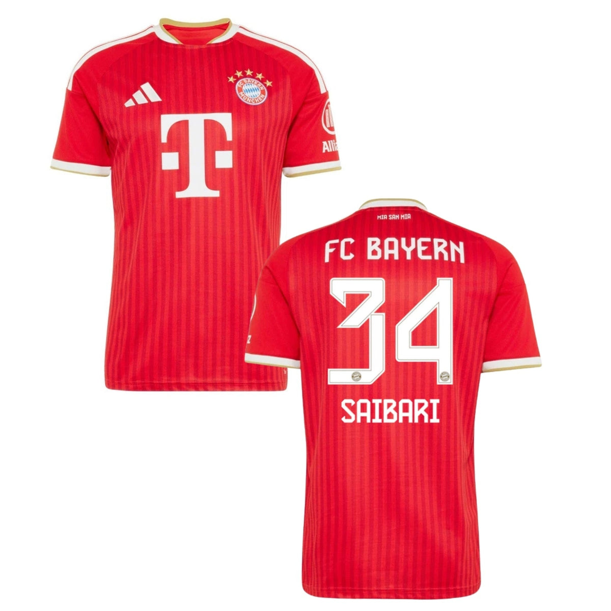 FCB FC BAYERN MÜNCHEN 2026/27 Herren-Fußballtrikot – SAIBARI 34