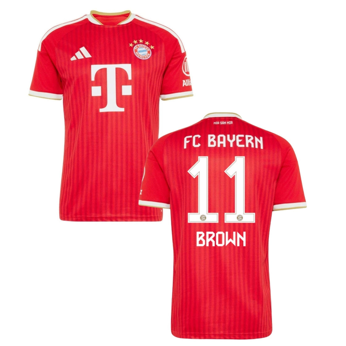 FCB FC BAYERN MÜNCHEN 2026/27 Kinder-Heimtrikot – BROWN 11