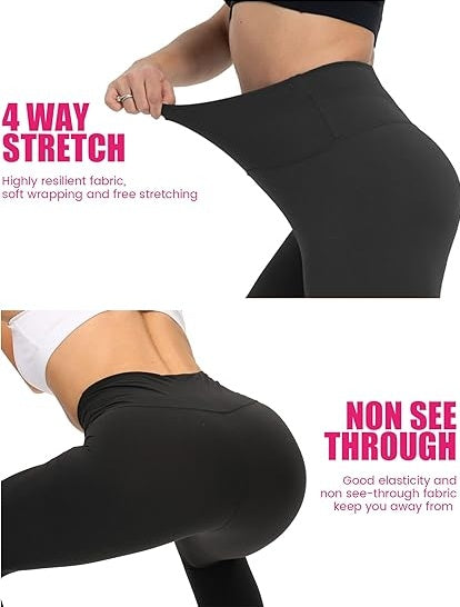 Verkürzte Leggings mit hoher Taille und Schlangenmuster – Sporthose