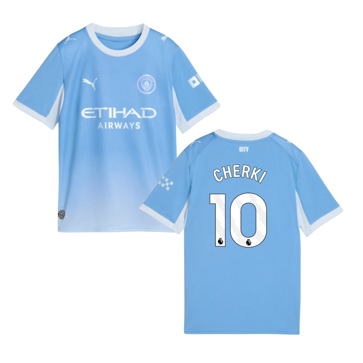 MCFC MANCHESTER CITY 2026/27 Heimtrikot für Herren – Spielerversion – CHERKI 10