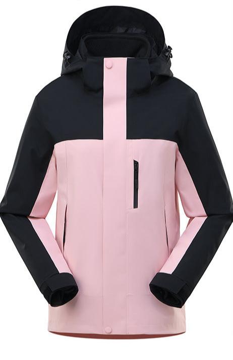 3-in-1 Waterproof Hiking Jacket with Removable Lining