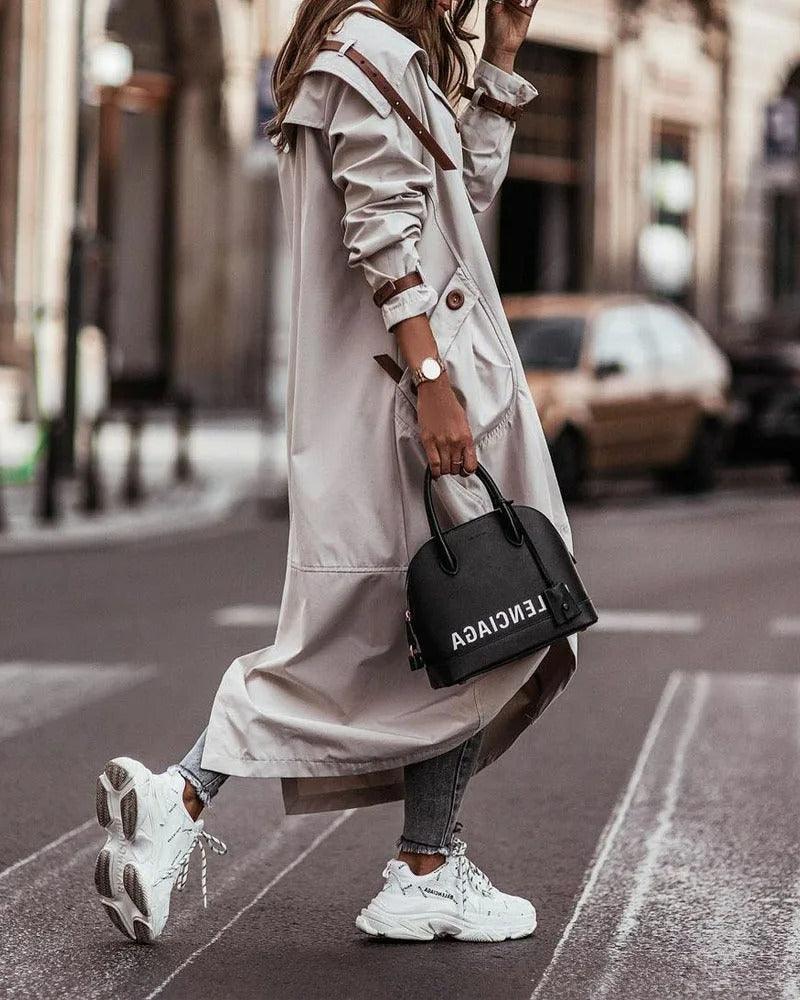 Women's Long Lightweight Waterproof Spring Coat