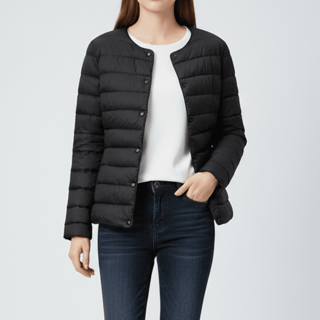 Leichte wattierte Daunenjacke für den Alltag