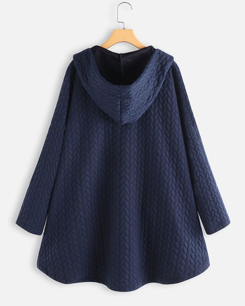 Gesteppte Freizeitjacke für Damen mit Kapuze